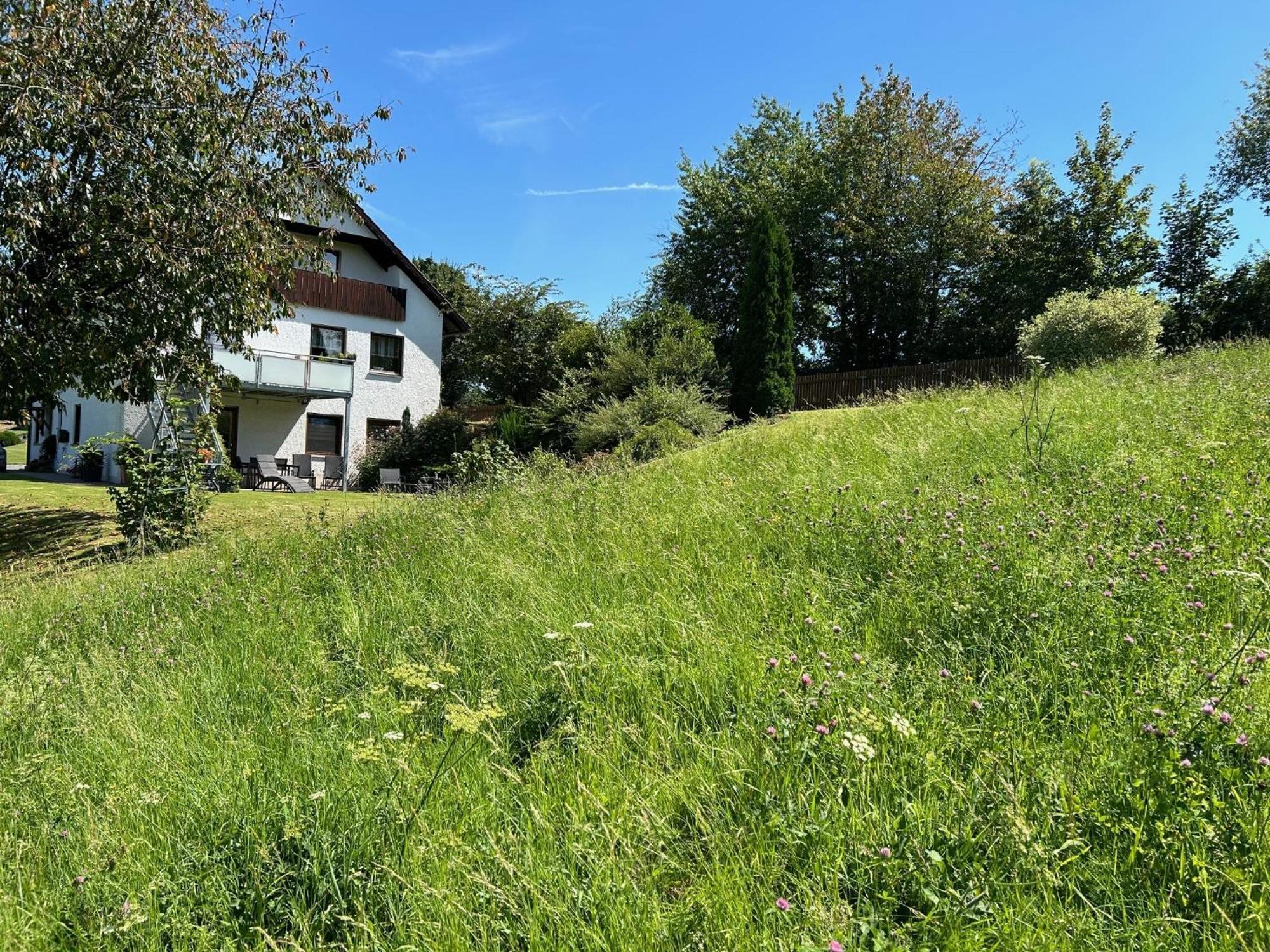 Ruhige Ferienwohnung Mit Terrasse Fuer 2 Personen Vohenstrauss Esterno foto